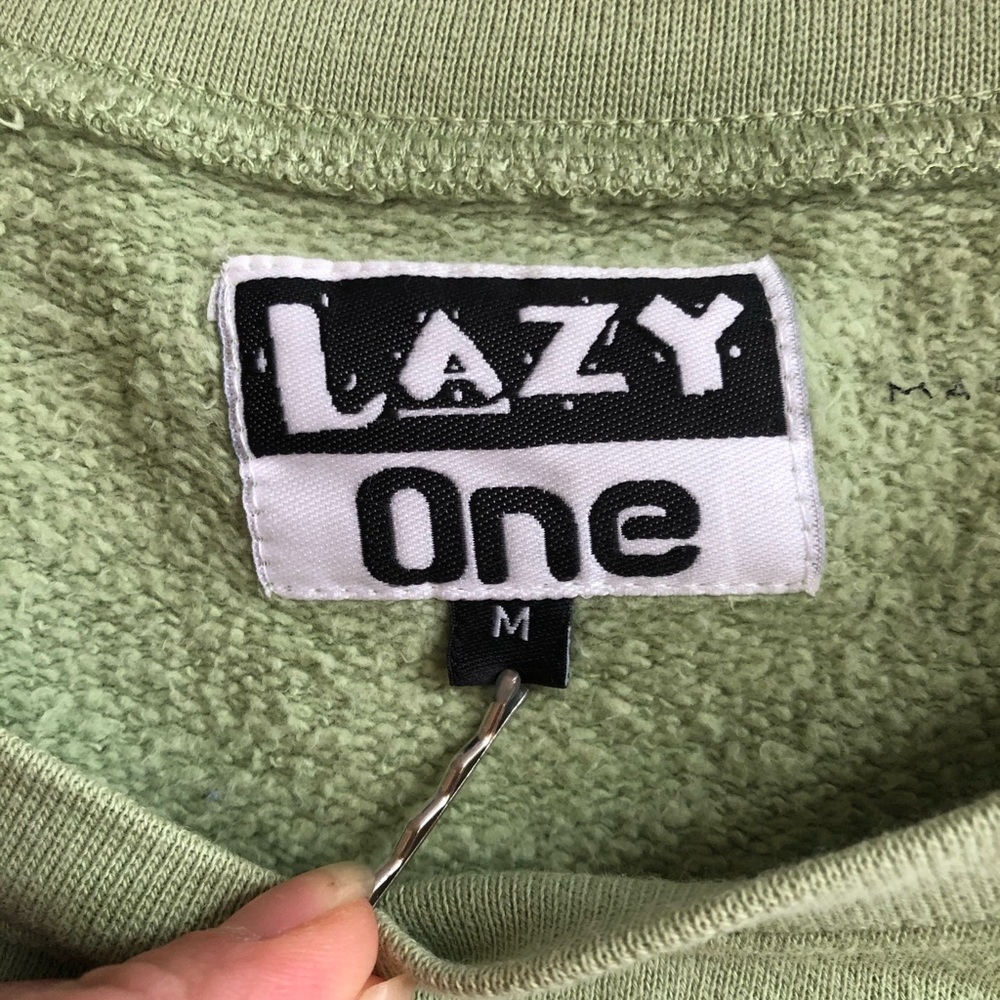Lazy One Bear Hugs Pullover Sweatshirt Sz M - Picture 6 of 8